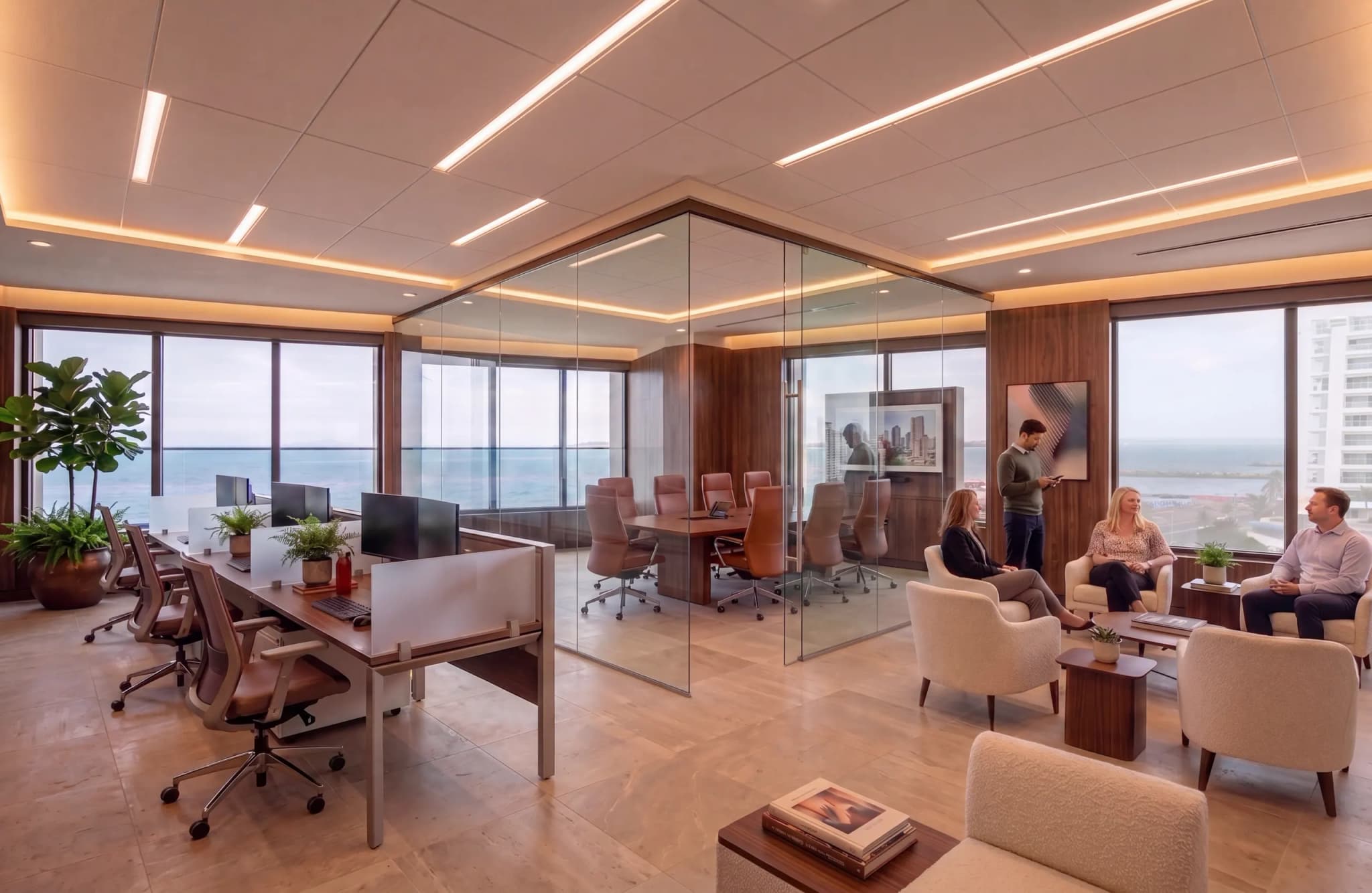 Oficinas corporativas del Malecón Business Center en Cartagena de Indias