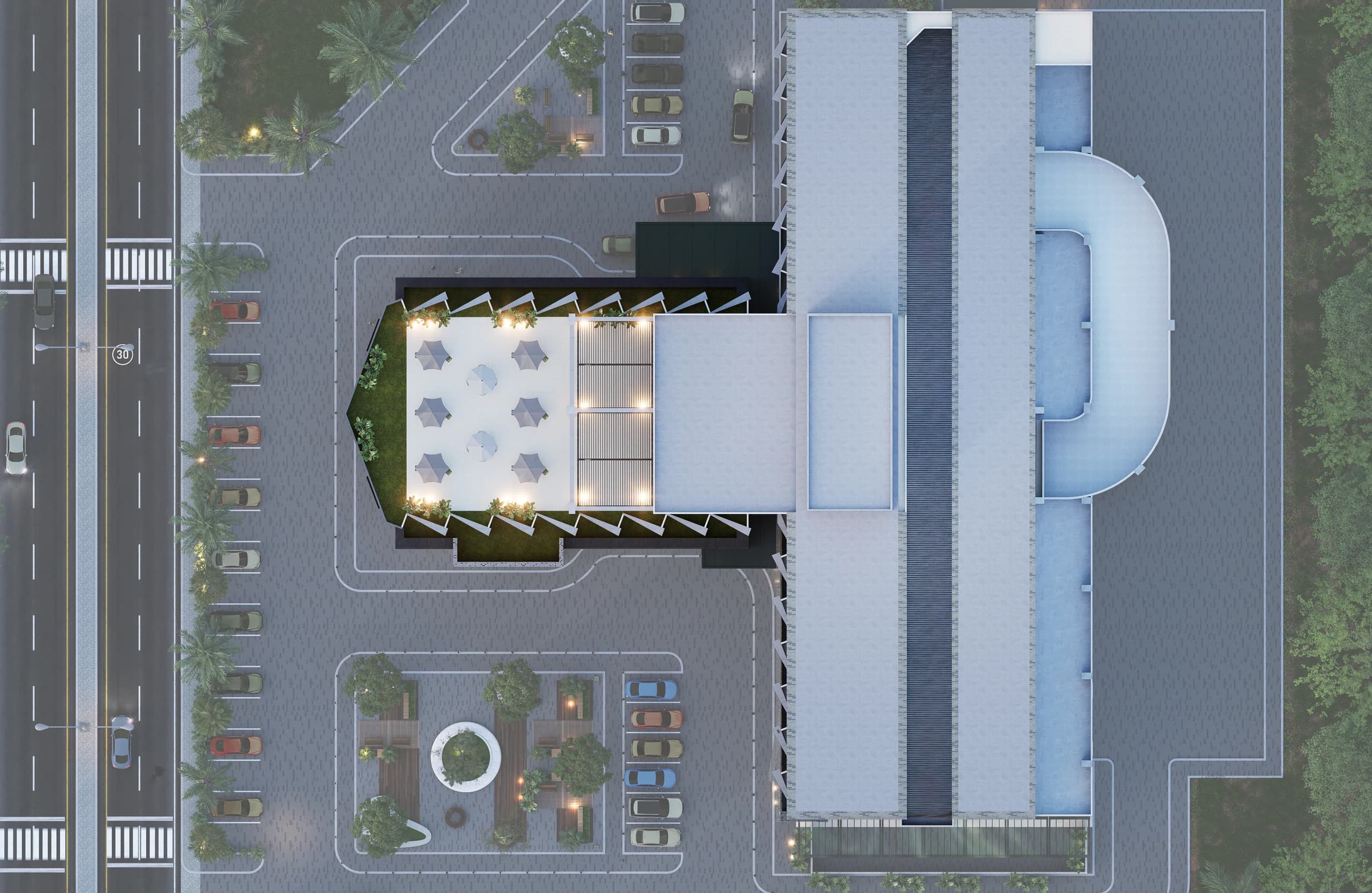 Planta del rooftop